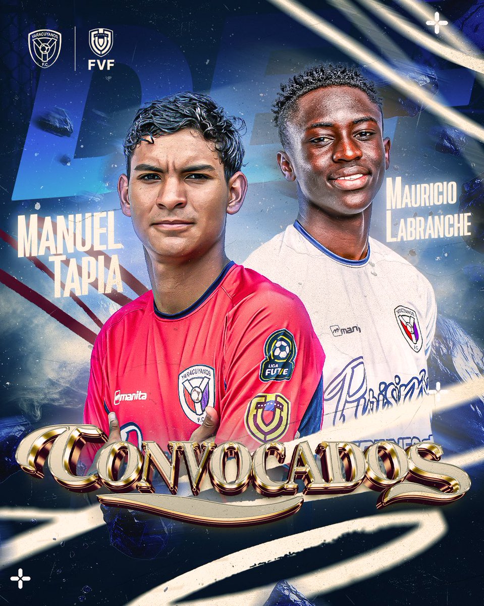 FCYaracuyanos's tweet image. 🇻🇪 ¡Rumbo a vestir el Vinotinto!
Con orgullo anunciamos la convocatoria de Mauricio Labranche y Manuel Tapias al módulo de la Selección Nacional Sub-20. Ambos son muestra de que el trabajo bien hecho da frutos y de que en Yaracuyanos creemos, formamos y proyectamos.