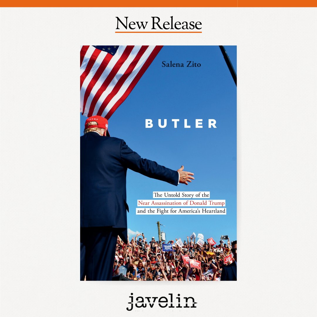 JavelinDC's tweet image. Butler by @ZitoSalena hits bookshelves today. Mere feet from the pivot point of the 2024 election, she does what only she can: tell the story through the eyes of the Americans who changed the course of history.