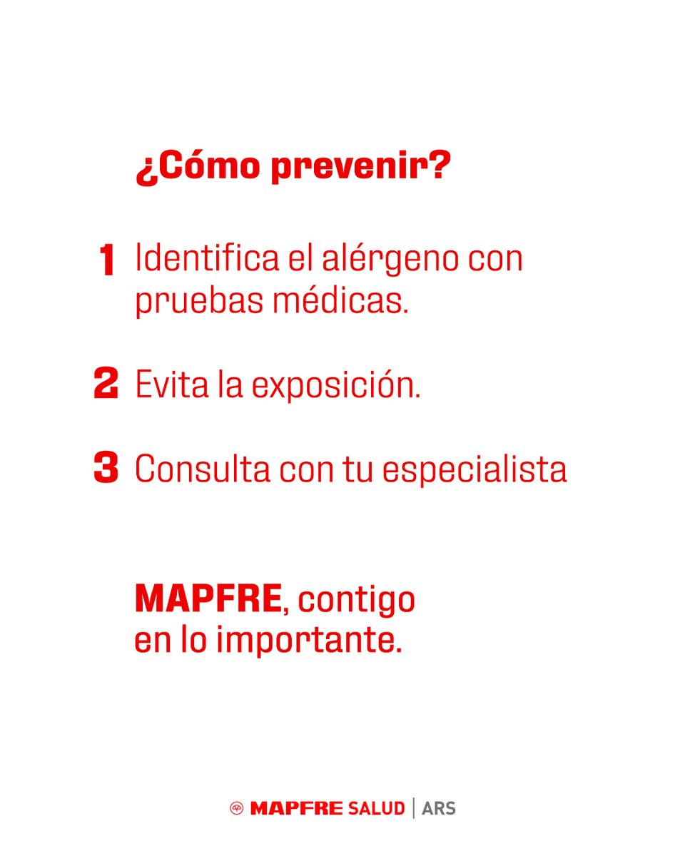 ¿Estornudas todo el tiempo? ¿Te pican los ojos sin razón? 🤧

Puede que no sea solo el clima… Hoy es el Día Mundial de la Alergia, y entender tus síntomas es el primer paso para cuidarte mejor. 💡

#ContigoEnLoImportante #MAPFRE #MAPFRESaludARS #CuidamosLoQueImporta