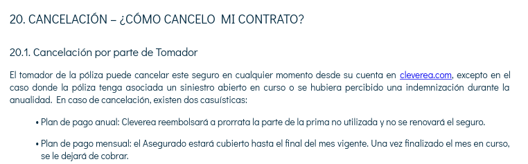 sebdd2104's tweet photo. Hola @Cleverea1 
Su servicio de atención al cliente dice que mi contrato (seguro de hogar) no prevé el reembolso en caso de rescisión anticipada, cuando mi contrato dice lo contrario. ¿Se trata de una estafa o de un error? https://t.co/7z9DHNAllM
