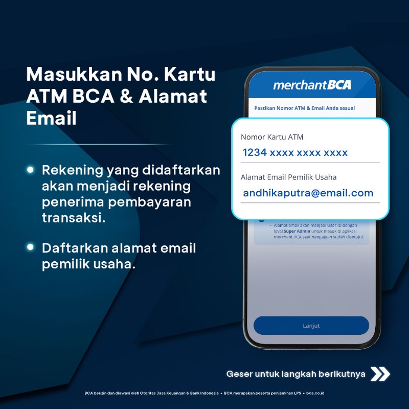 GoodLifeBCA's tweet photo. Download aplikasi Merchant BCA untuk ajukan EDC BCA/QRIS!