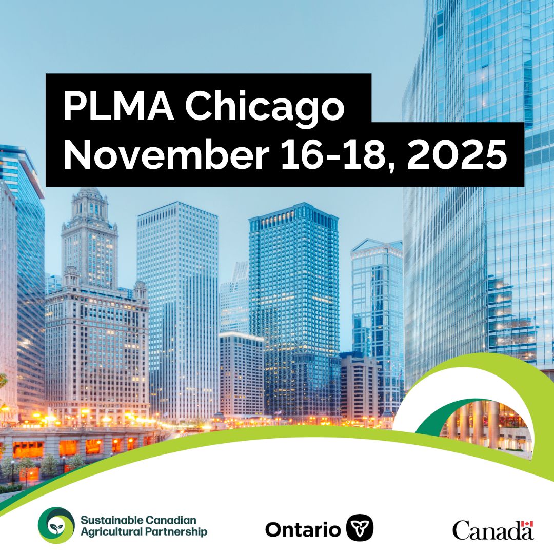 Interested in exhibiting in the Ontario pavilion at <a href="/PLMA_USA/">PLManufacturers Assn</a> in Chicago from November 16-18, 2025? Spaces are limited!
Learn more &amp; register today: …hicago-2025-zaykw.omafrabdb-events.ca