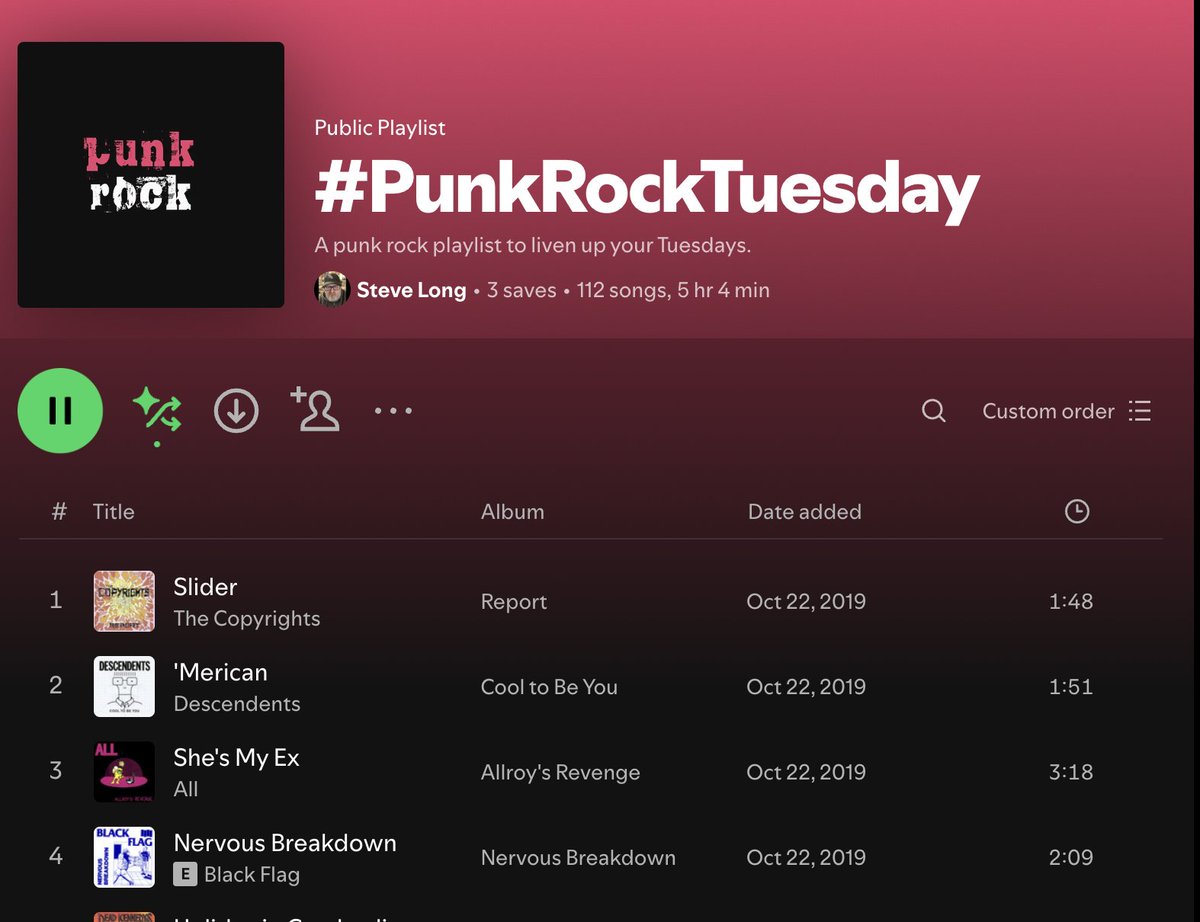 stevecaffeine's tweet photo. Happy #PunkRockTuesday!
@MerdyWorld79 @punkrockanthro @OklahomaLefty @juicefacekillah @RichCounty27 @molly_tie @Jeffytwobeers @Yatchak5000 @PiquedIn @john_daues https://t.co/6UK1VEnEpu