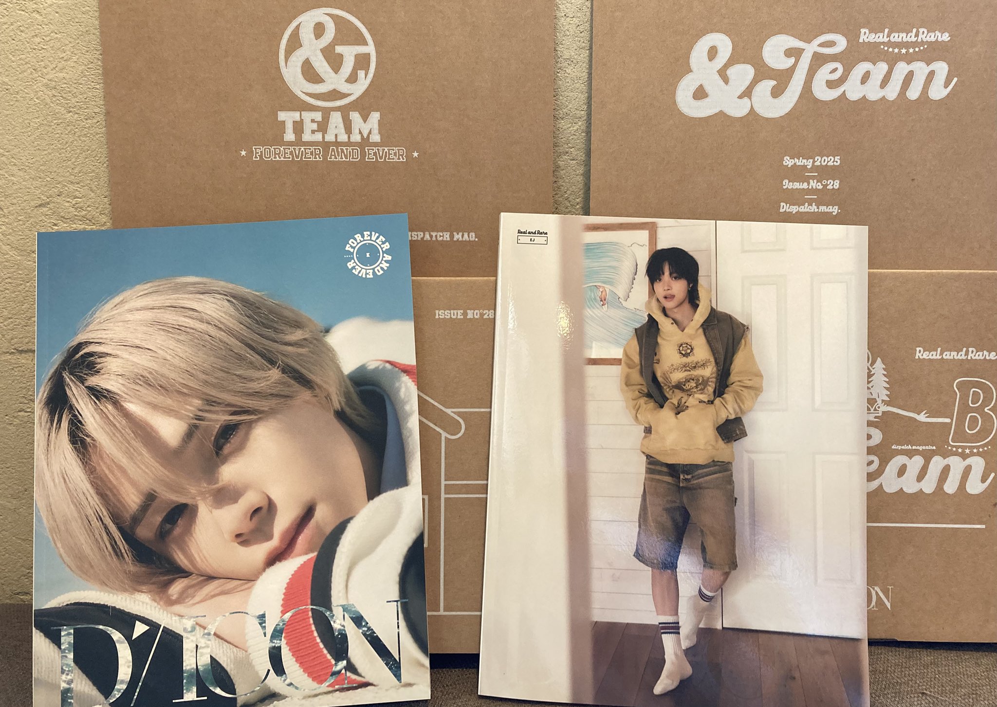 &TEAM D’PARTMENT DICON EJ 写真集　Type B &TEAM DICON D'PARTMENT B-TYPE 写真集 ニコラス - メルカリ