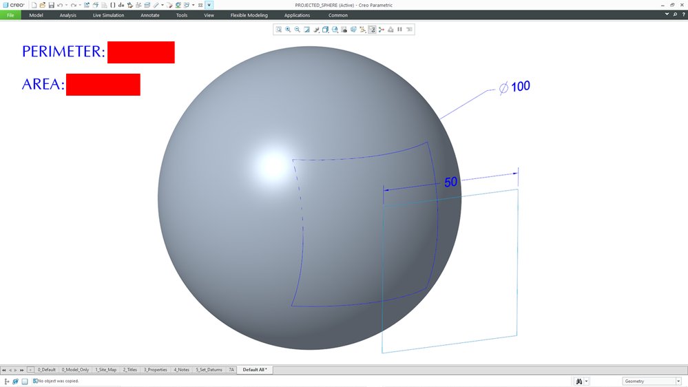 ptc_mathcad's tweet image. Your Mathcad Community Challenge for July 2025: project a square of length 50 onto a sphere (diameter 100) and cylinder (diameter 100 / length 100) and calculate the perimeter and area using PTC Mathcad Prime. If you're up for it, log on to PTC Community: ptc.co/RZcI50WmkQb