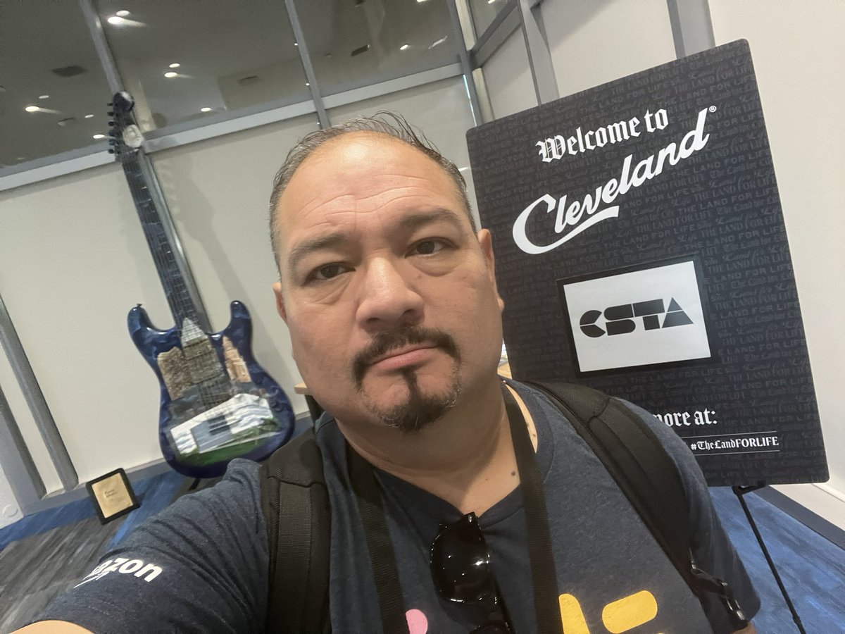 Getting ready to start my 3rd CSTA conference. Preparing to better service our students. <a href="/BGonzalez_SEC/">BGonzalez_SEC</a> @TeamSISD <a href="/GThomas_SEC/">George C. Thomas</a> <a href="/VDeAvila_SEC/">Veronica De Avila</a> <a href="/Slider_Middle/">William D. Slider Middle School</a>  <a href="/SISD_/">Silas Santana silva</a> #StallionsUnited
<a href="/SISD_Herrera/">Enrique Herrera</a>
#StallionsLeadTheWay 
<a href="/SISD_HS/">Carlos Guerra III</a>
<a href="/NFranklin_AA/">Nancy Franklin</a>