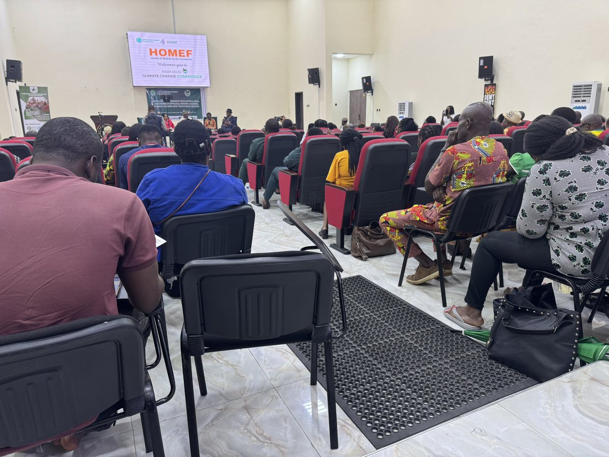 <a href="/MediaMaji/">Media Awareness and Justice Initiative (MAJI)</a> is participating at the Niger Delta Climate Change Conference currently holding in Port Harcourt, Rivers State., with the theme: 

Building a resilient future. 

<a href="/UNDemocracyFund/">UN Democracy Fund</a> <a href="/mozilla/">Mozilla</a> <a href="/GEF_SGP/">Small Grants Programme</a> <a href="/USinNigeria/">U.S. Mission Nigeria</a> <a href="/FranceInNigeria/">Ambassade de France au Nigéria</a> <a href="/APC_News/">APC</a> <a href="/waccglobal/">waccglobal</a>