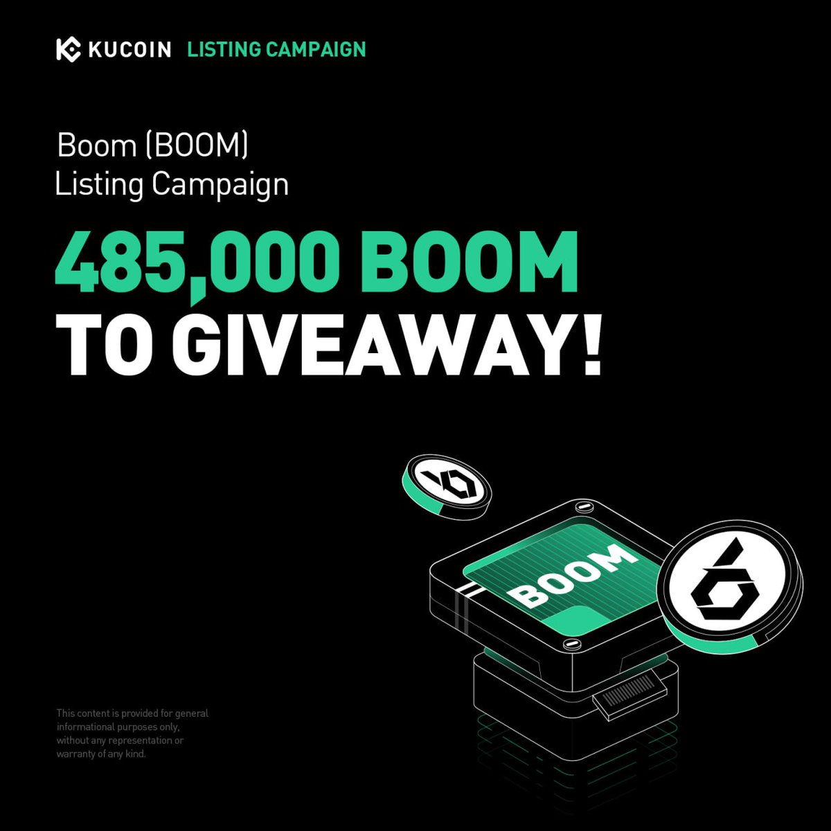 KuCoin (@kucoincom) on Twitter photo 🎉 <a href="/BOOM_FND/">Boom Foundation</a> is bringing triple rewards to #KuCoin!
🔹 Activity 1: BOOM GemSlot Carnival – Share 300,000 $BOOM!
🔹 Activity 2: Trading Carnival Season – Share 110,000 $BOOM!
🔹 Activity 3: Affiliates Exclusive – Share 75,000 $BOOM!
Don’t miss your chance to earn more as $BOOM 🎉 <a href="/BOOM_FND/">Boom Foundation</a> is bringing triple rewards to #KuCoin!
🔹 Activity 1: BOOM GemSlot Carnival – Share 300,000 $BOOM!
🔹 Activity 2: Trading Carnival Season – Share 110,000 $BOOM!
🔹 Activity 3: Affiliates Exclusive – Share 75,000 $BOOM!
Don’t miss your chance to earn more as $BOOM