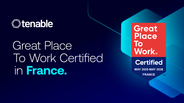 Bernard_Montel's tweet photo. Tenable France est à nouveau certifié Great Place To Work® ! Fier de faire partie de cette aventure. 🇫🇷👏 #GPTW #OneTenable https://t.co/SYGViarK1F