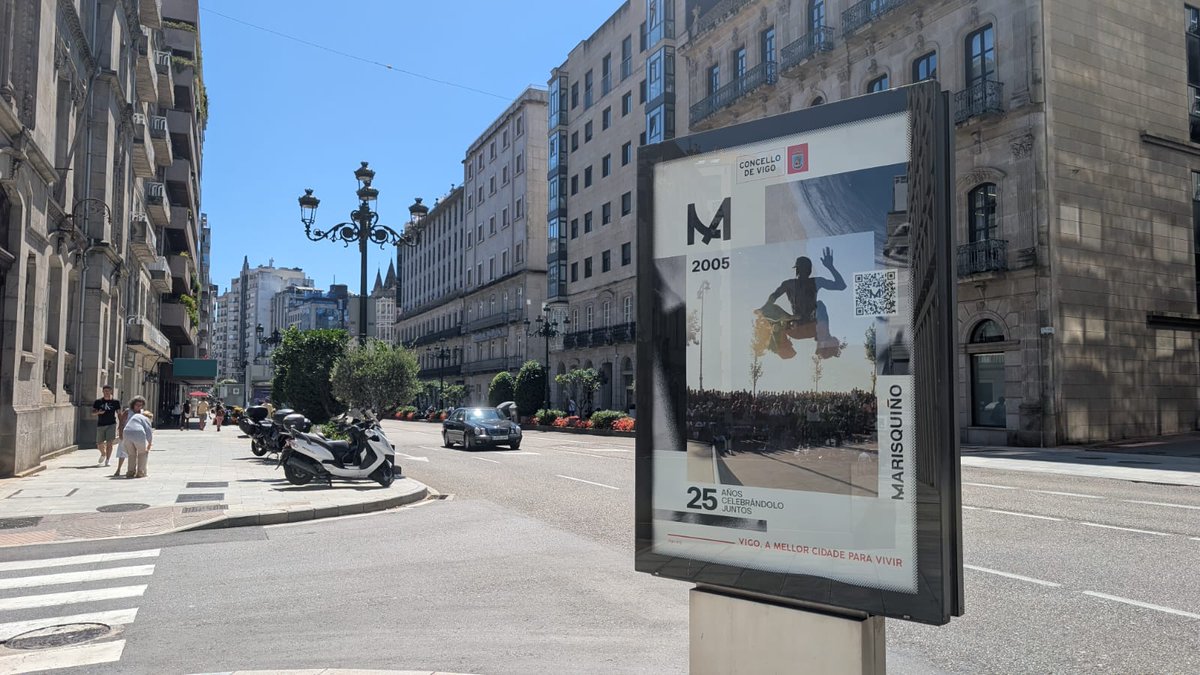 omarisquino's tweet image. Bajo el lema “25 años celebrándolo juntos”, inauguramos una exposición urbana única por toda la ciudad del 8 de julio al 18 de agosto: omarisquiño.com/post/25-anos-h…

#Vigo #OMarisquiño #ActionSports #UrbanCulture