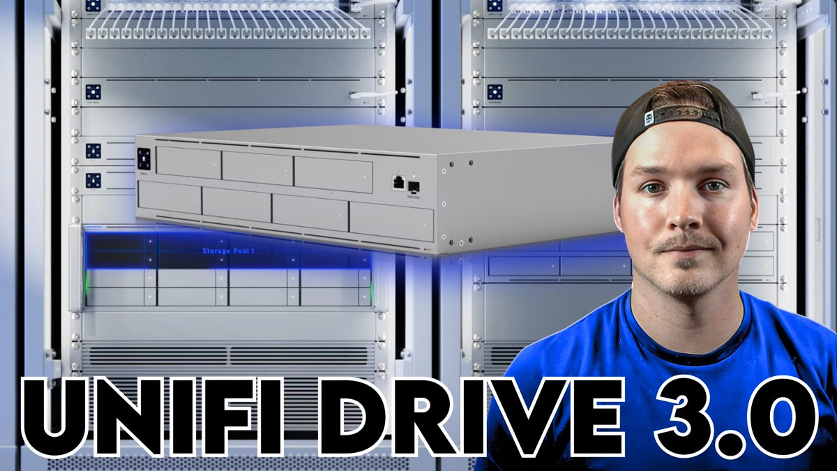 MactelecomN's tweet image. UniFi Drive 3.0 brings some great improvements, Storage pools, Raid groups and better UniFi idenity endpoint experience
youtu.be/2tE7UGsEPV4