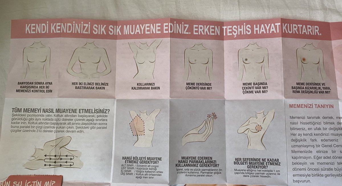 kizlar anneme bunu vermisler hastanede her reglinizden bir hafta sonra pratik bir sekilde muayene edebilirmissiniz isinize yarar buraya birakiyorum