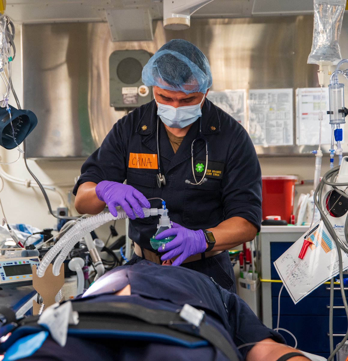US2ndFleet's tweet image. Sailors assigned to USS New York (LPD 21) and the Rotterdam-class landing platform dock ship HNLMS Johan de Witt (L 801) escort simulated patients while conducting mass casualty training aboard New York during exercise Atlantic Alliance 2025, July 5, 2025. #AA25