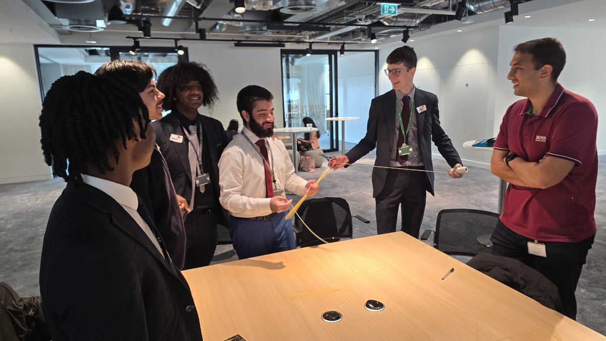 Students attended workshops at the <a href="/PwC_UK/">PwC UK</a> offices last week, focused on skills development, and exploring a range of career paths. The event was led by the AI and Modelling team, with a focus on the actuarial profession.

#WeAreBlue #CouldYouBeBlueToo