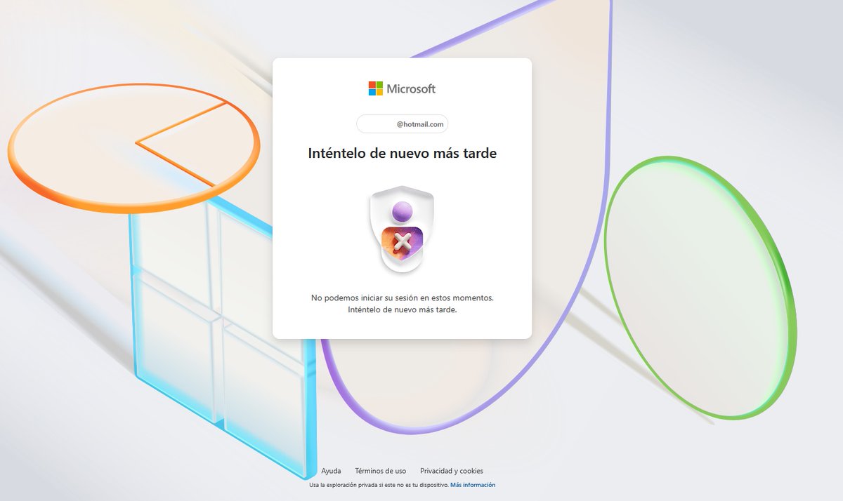 damiabernaus's tweet photo. @Outlook Hello Ms Outlook! (AKA hotmail) Is everything OK? I can't access to my email account thru my PC https://t.co/sTOxufp6q3