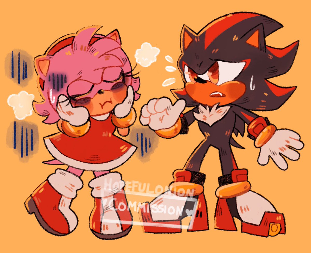 #shadamy getting into shenanigans together for @/BJultz youtube videos🌟🌟🌟