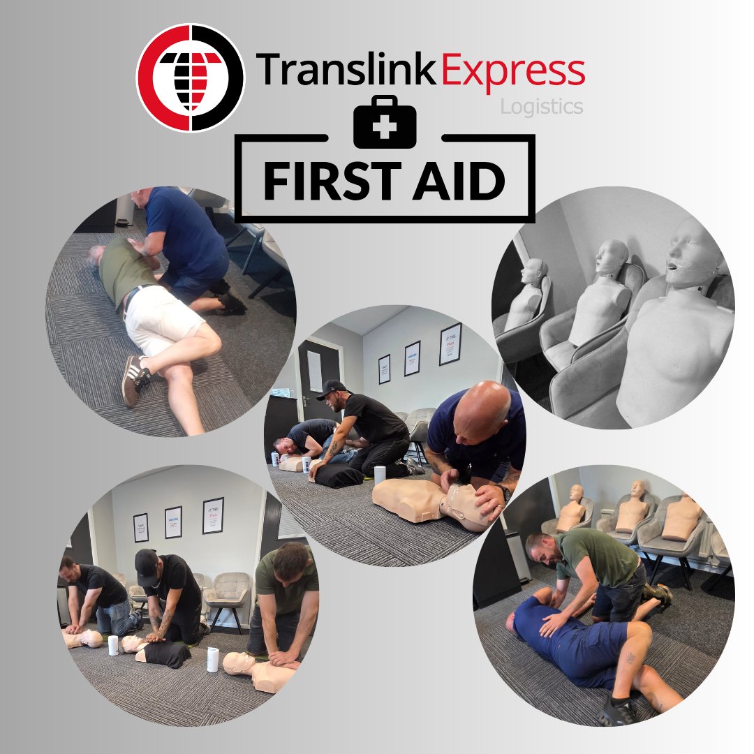 🚑 First Aid Ready 💪

At Translink Express, safety is at the heart of everything we do, and this week our team took part in a First Aid refresher course!
We’re proud to invest in our team’s development and continue building a workplace where safety,  and teamwork come first 💙