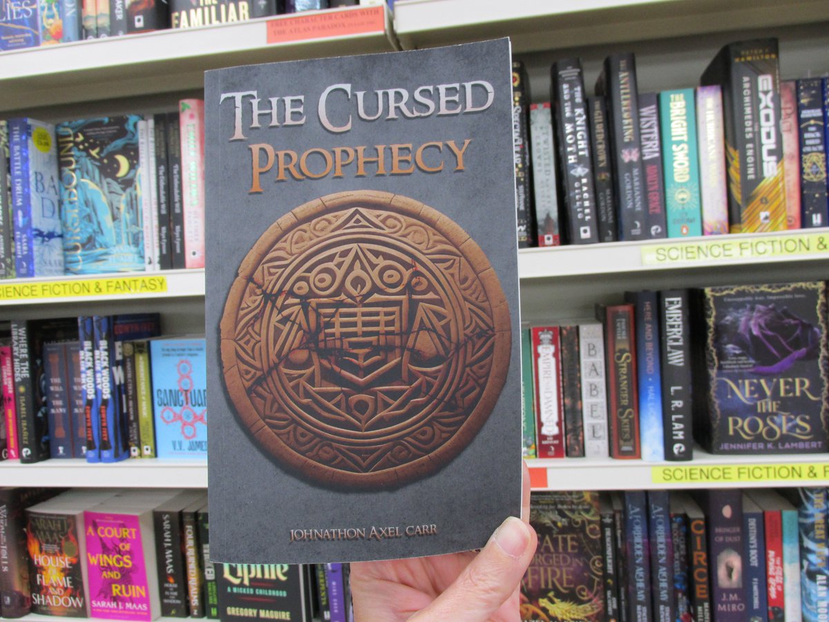 Victoria_Books's tweet image. We are the proud stockist of #TheCursedProphecy by local #Pembrokeshire author @johnathonaxelcarr
If you are a fan of the #Witcherseries, this is for you.
Support new authors #Yournextread #Yournextbook #Haverfordwest #localauthors #indiebookshops #witcherbooks