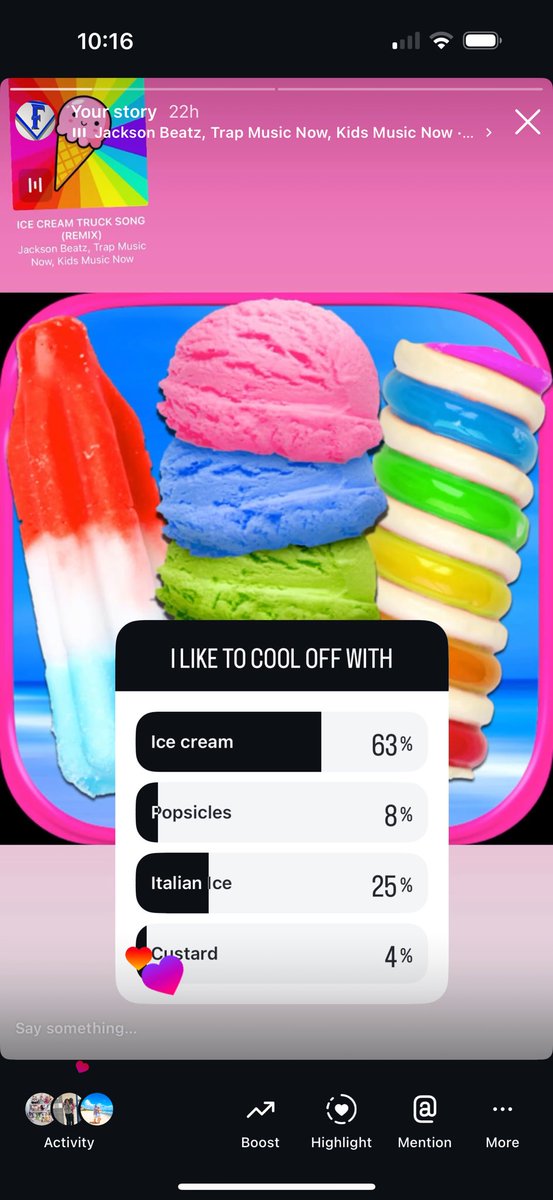 Summer polls are a fun way to stay connected to kids and they also spark some fun conversations! 🦁 💙