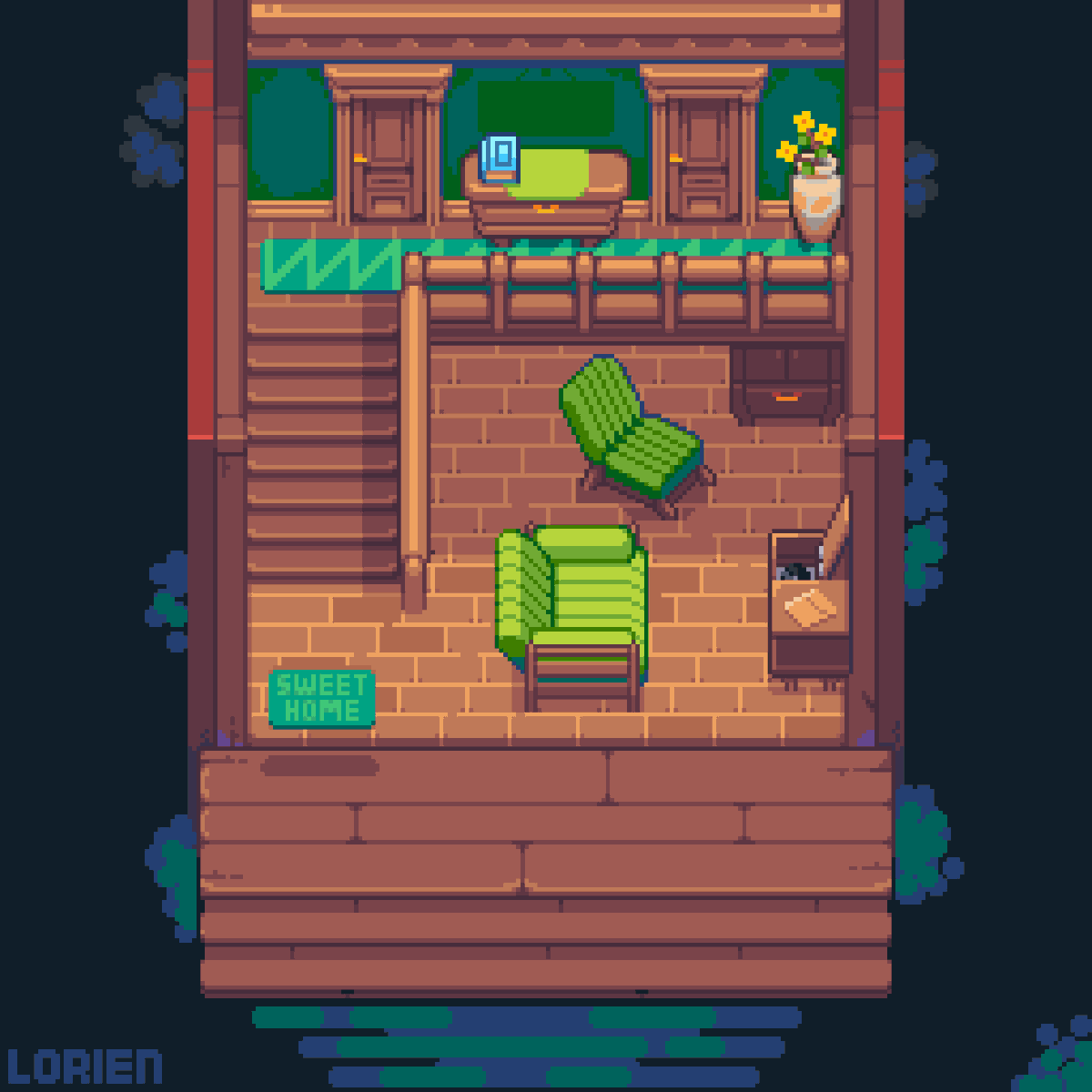 LorienPixel's tweet image. Hello, #PortfolioDay! i'm Lorien, a pixel artist
#pixelart #ArtistOnTwitter