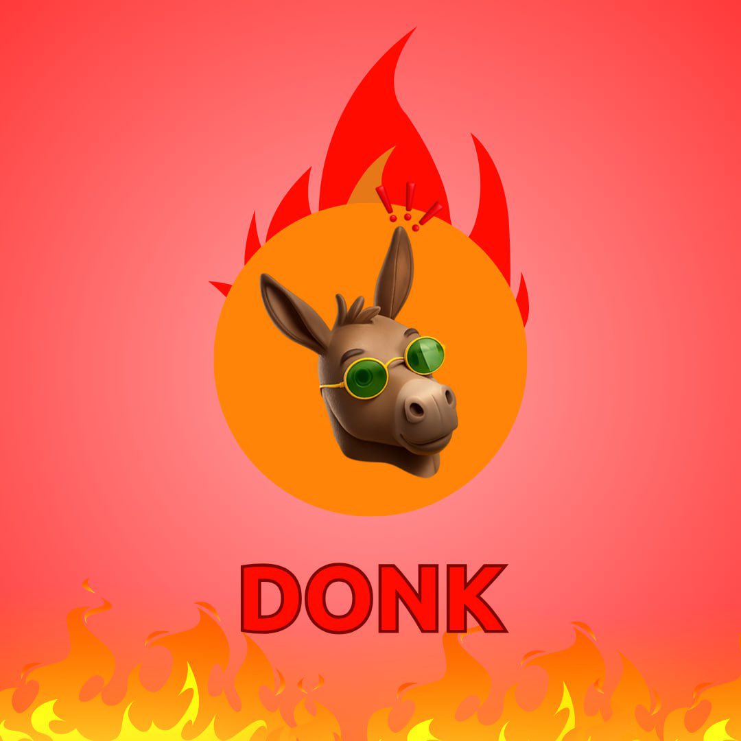🔥🐴 Donk’s bringing the heat — flaming with attitude, and ready to torch the charts! 🕶💥🔥