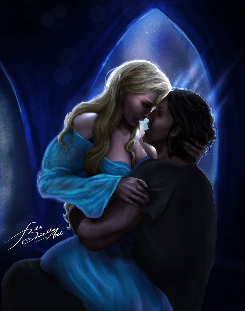 btheriella_art's tweet image. I mean….. 

#fanart #haladriel #RoP