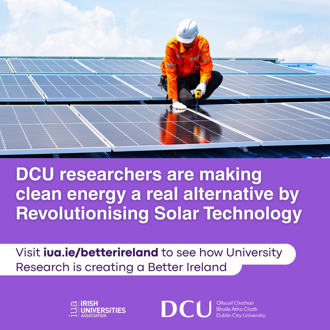 IUAofficial's tweet image. University Research is building a greener energy system. But to keep making an impact we need sustained investment. IUA has proposed a ‘Research Infrastructure & Talent Development Fund’ which is key to ensuring Ireland becomes an Innovation Leader.
View: iua.ie/betterireland/…