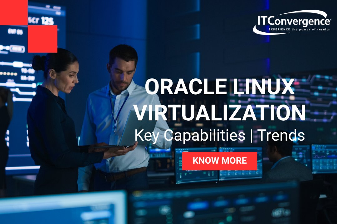 IT_Convergence's tweet image. #OracleLinuxVirtualization, combined with the power of #OracleCloudInfrastructure (#OCI), provides enterprises with a high-performance, secure, and cost-effective solution for deploying and managing workloads in the cloud.
hubs.ly/Q03wbzT00