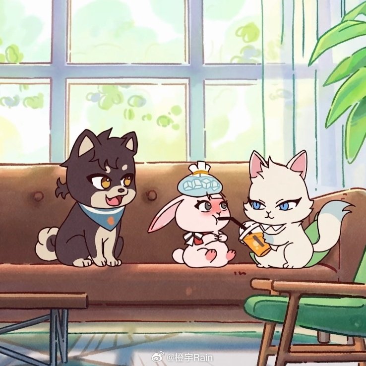 linkclickstudio's tweet image. chibi shorts 🐶🐱🐰