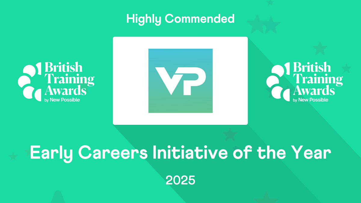 BritTrainAwards's tweet image. Congratulations to Vantage Point Global who achieve Highly Commended in the ‘Early Careers Initiative of the Year’ category! #Training #Awards #Learning #Development