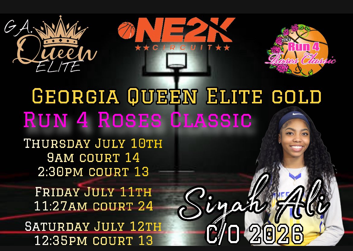 Siyah Ali (@0siyahali) on Twitter photo Coaches come check me and my team out!!! <a href="/GeorgiaQueenEl1/">Georgia Queen Elite Basketball</a> <a href="/TFNsRun4Roses/">TFN's Run 4 Roses</a> Coaches come check me and my team out!!! <a href="/GeorgiaQueenEl1/">Georgia Queen Elite Basketball</a> <a href="/TFNsRun4Roses/">TFN's Run 4 Roses</a>