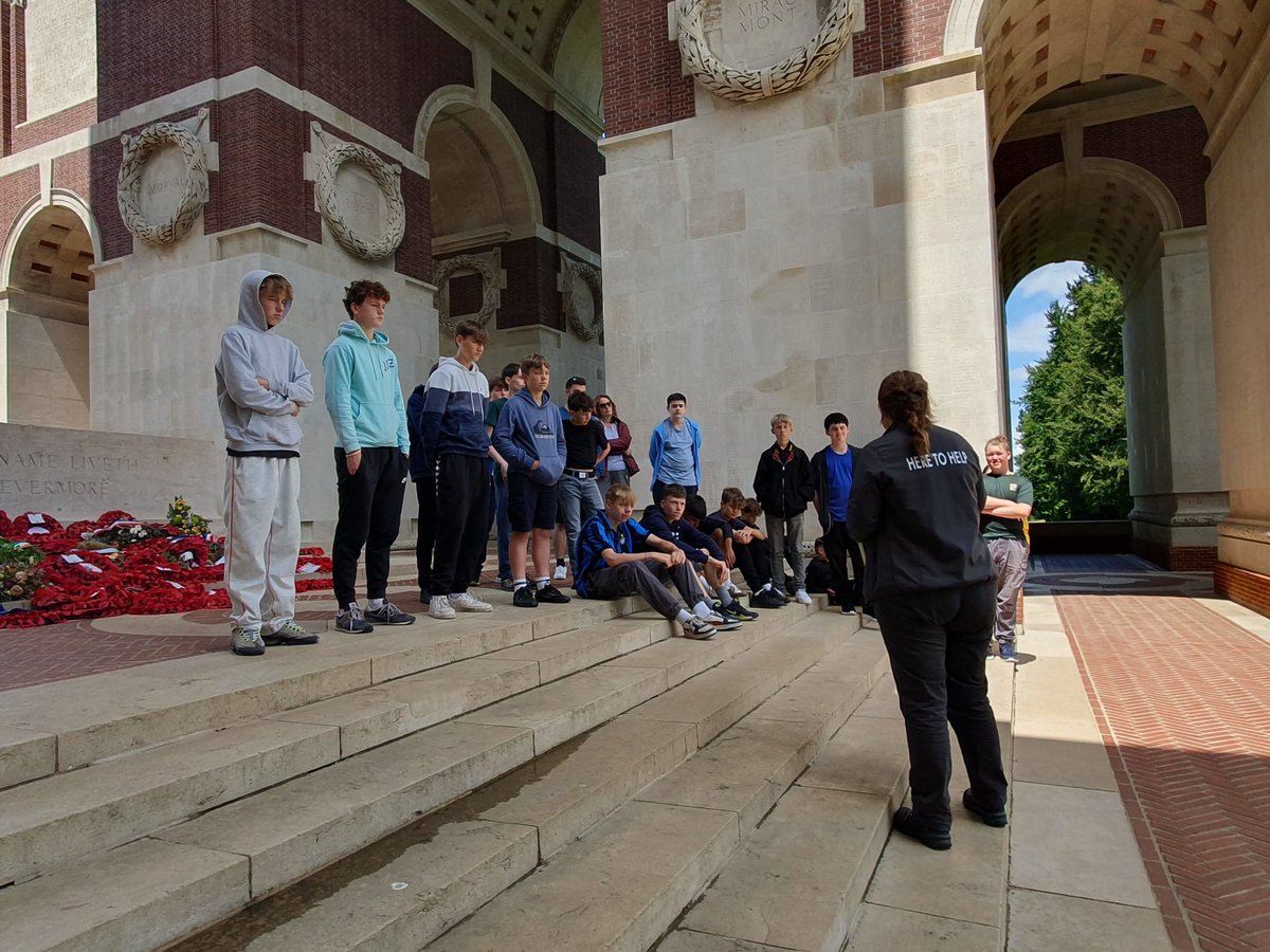 Learning more about the Somme Offensive at Thiepval Memorial