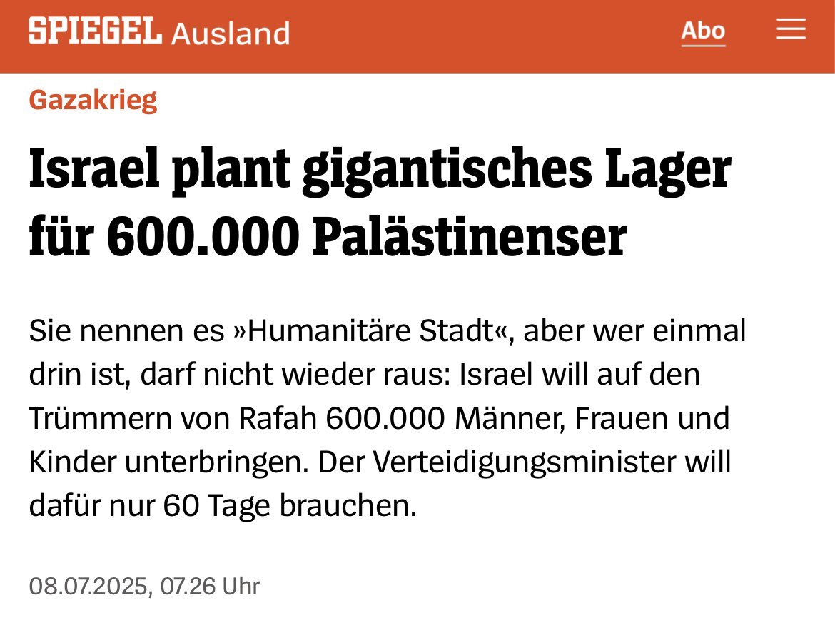 Manaf Hassan (@manaf12hassan) on Twitter photo Unfassbar.
Es passiert vor unseren Augen. Die Verbrechen werden von vielen schöngeredet. Mitten in Deutschland. Man hat nichts aus der Geschichte gelernt. Menschen müssen auf engstem Raum leben, dürfen das Lager nicht verlassen.
Das erinnert an sehr dunkle Zeiten. Unfassbar.
Es passiert vor unseren Augen. Die Verbrechen werden von vielen schöngeredet. Mitten in Deutschland. Man hat nichts aus der Geschichte gelernt. Menschen müssen auf engstem Raum leben, dürfen das Lager nicht verlassen.
Das erinnert an sehr dunkle Zeiten.