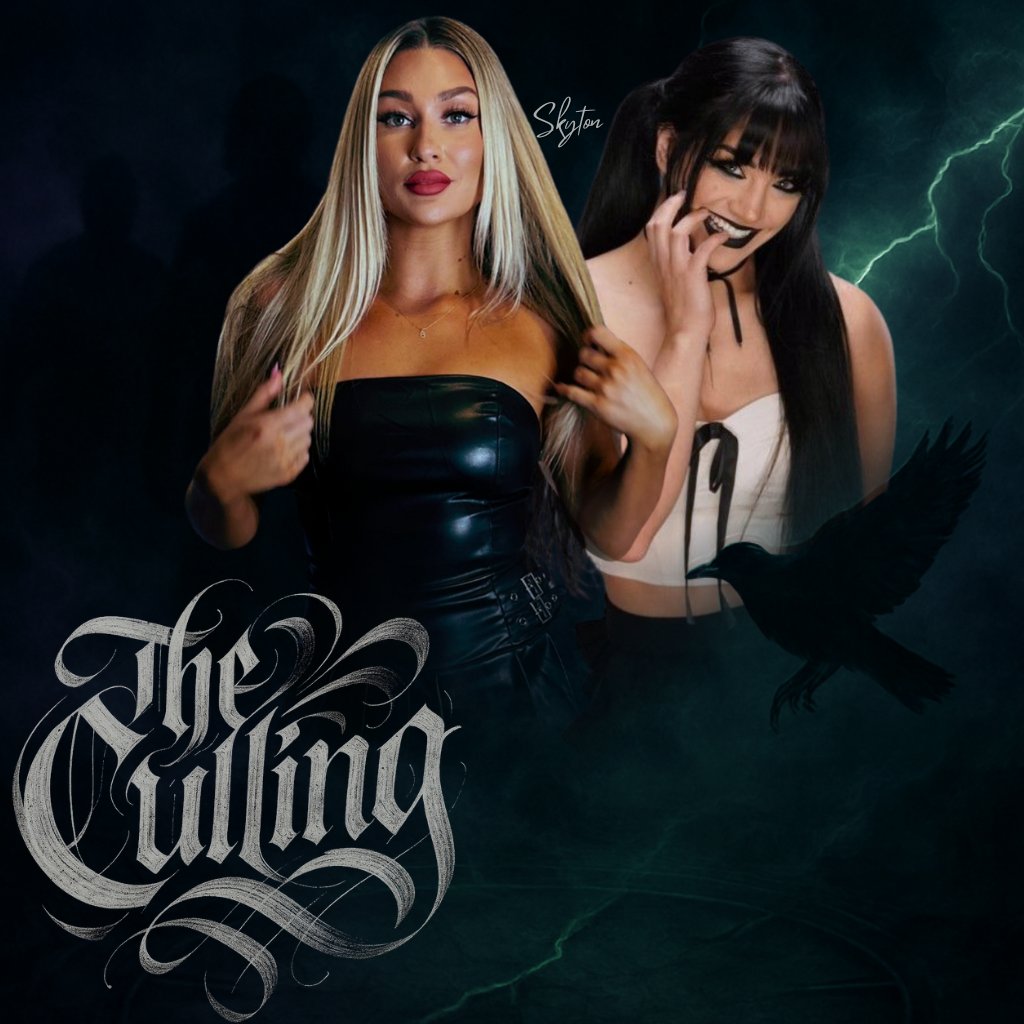 🌑 DAILY POSTER – DAY 49
 The Culling – Izzi Dame &amp; Tatum Paxley
NXT is shifting…
While others chase titles, Izzi Dame and Tatum Paxley lurk in the shadows.
Unpredictable on their own — lethal together.
#WWENXT #TheCulling <a href="/izzi_wwe/">IZZI DAME</a> <a href="/TatumPaxley/">Tater</a>