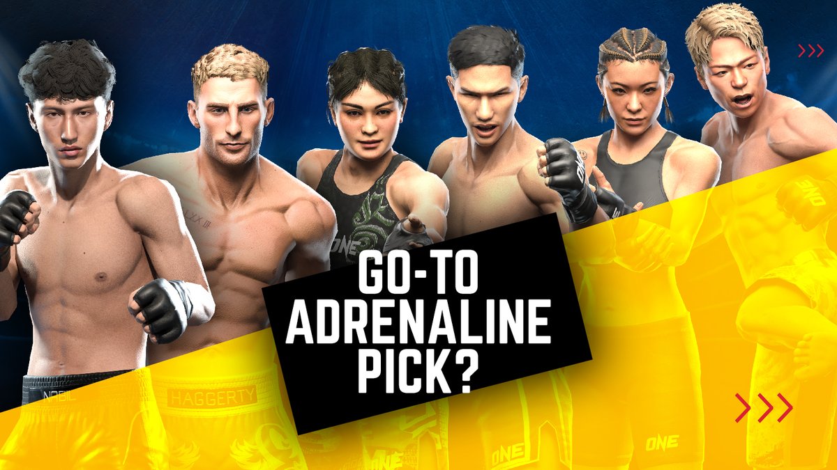 Which ONE Fight Arena athlete brings you the most Adrenaline — the fastest?

Who’s your go-to pick? 👇

#ONEFightArena #ProArena