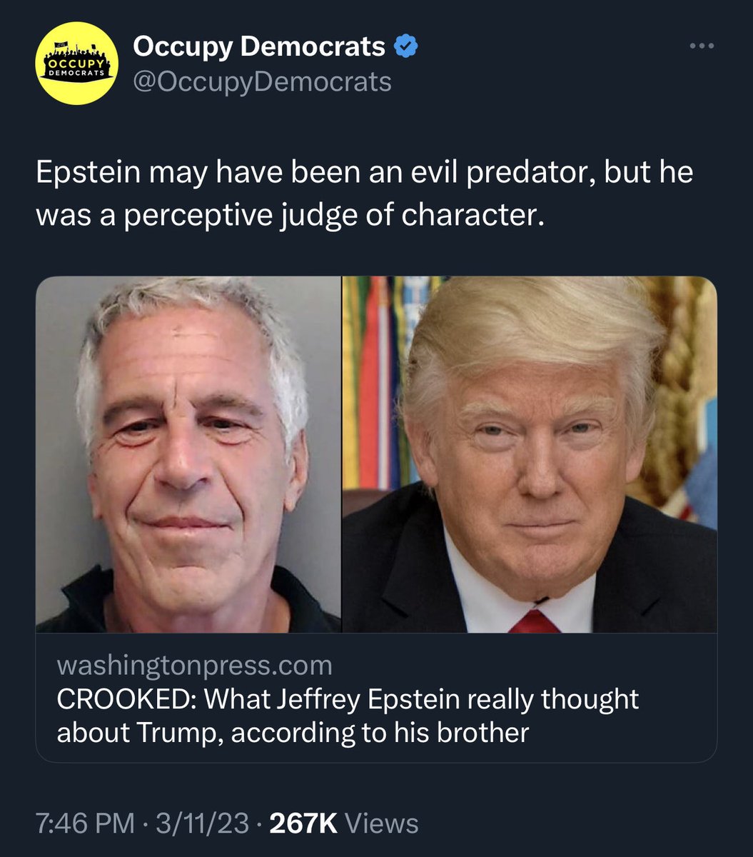 Remembering this classic Occupy Democrats tweet