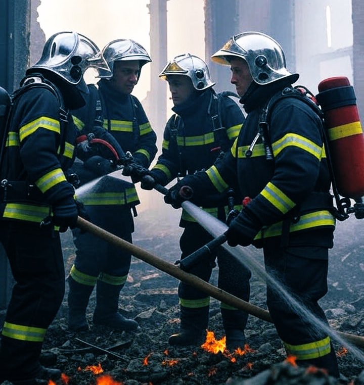 Force et courage aux <a href="/PompiersFR/">Pompiers de France</a> qui luttent contre les flammes 🔥 de Marseille #feu