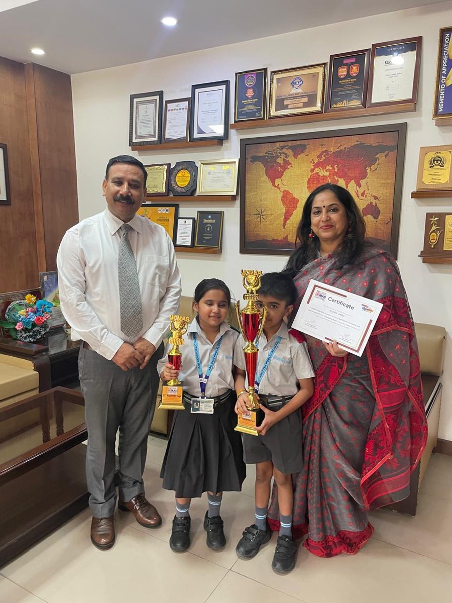 AHLCON PUBLIC SCHOOL (@publicahlcon) on Twitter photo #FOUNDATIONALSTAGE
*RUDRA GARG*- 2E secured 2nd prize in DELHI STATE level ABACUS (UCMAS) comp”and *HARSHITA SOFTA* -2E won 5th runner-up trophy in 19th DELHI STATE LEVEL ABACUS (UCMAS) and MENTAL ARITHMETIC comp” on 11.05.25.
<a href="/ashokkp/">Ashok Pandey</a> <a href="/Ahlconpublic1/">Dr. Deepak Raj Singh Bisht</a> #FOUNDATIONALSTAGE
*RUDRA GARG*- 2E secured 2nd prize in DELHI STATE level ABACUS (UCMAS) comp”and *HARSHITA SOFTA* -2E won 5th runner-up trophy in 19th DELHI STATE LEVEL ABACUS (UCMAS) and MENTAL ARITHMETIC comp” on 11.05.25.
<a href="/ashokkp/">Ashok Pandey</a> <a href="/Ahlconpublic1/">Dr. Deepak Raj Singh Bisht</a>