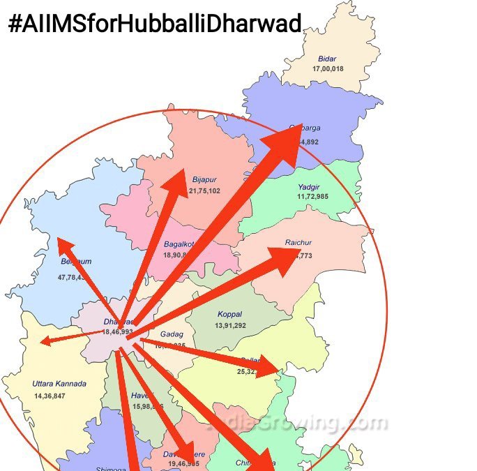 BenniShivanand's tweet photo. @JoshiPralhad @DKShivakumar Sir please get official approval for AIIMS in Hubli dharwad. https://t.co/3NxnIsEtMi