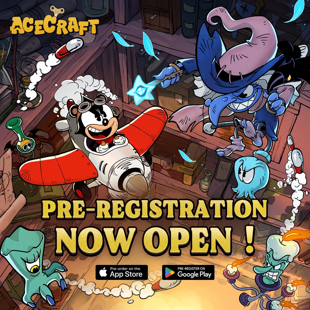 ACECRAFT_EN's tweet image. ACECRAFT Pre-registration Now Open!🤩
Attention, Pilots! We're thrilled to announce that ACECRAFT's pre-registration officially launches today!🥳
Tap the link below to pre-register and secure fantastic rewards to jumpstart your epic adventure!👇
US➡️ app.adjust.com/1pc7ga76_1pffk……