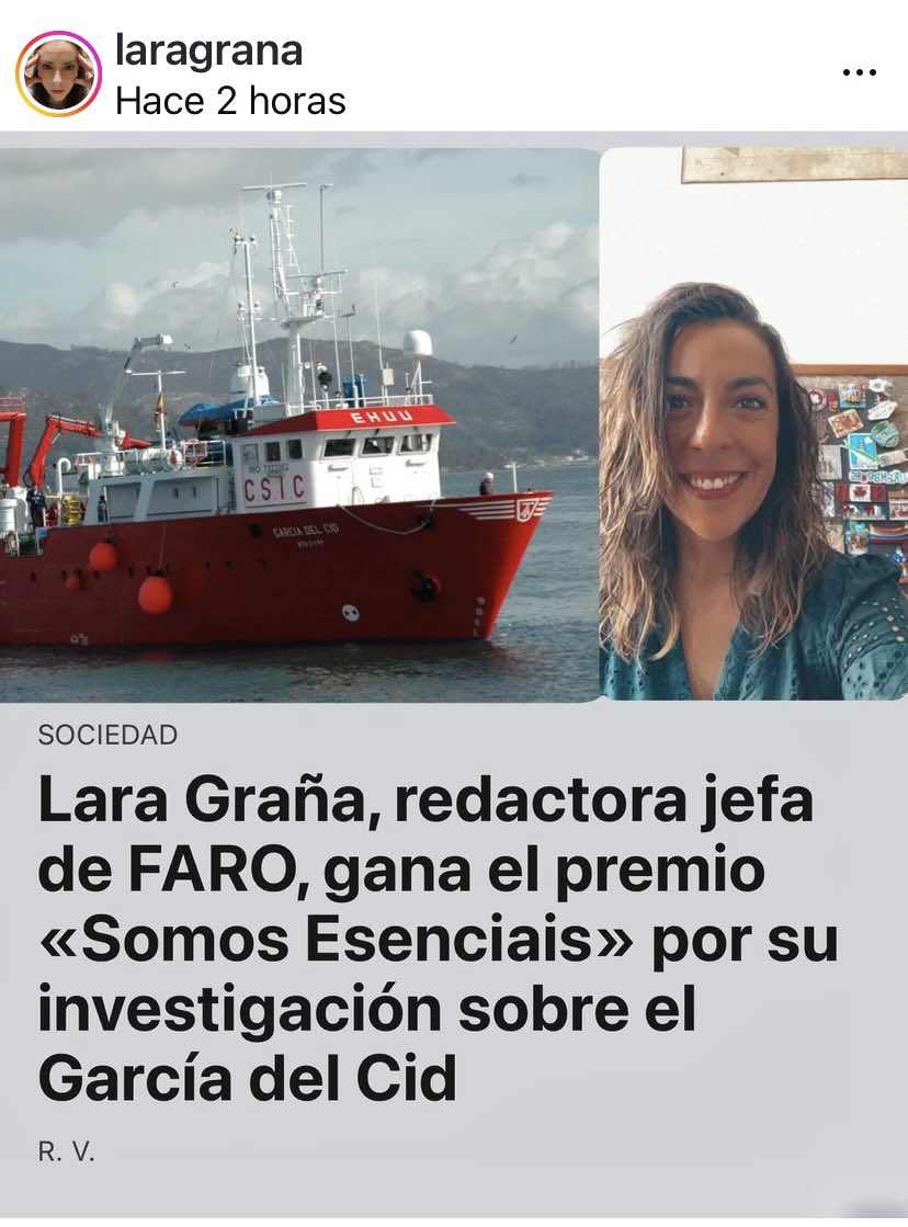 Fátima Alvarez XX (@fannovo) on Twitter photo <a href="/lara_grana/">Lara Graña</a>:“Es un altavoz enorme para seguir alzando la voz desde lo pequeñito. Y no puedo estar más agradecida
@colexiodexornalistas
Y alsa. Ella sabe, y Mari Carmen también.
farodevigo.es/sociedad/
2025/07/08/lara-grana-premio-somos-esenciales-periodismo-garcia-cid-119477231. <a href="/lara_grana/">Lara Graña</a>:“Es un altavoz enorme para seguir alzando la voz desde lo pequeñito. Y no puedo estar más agradecida
@colexiodexornalistas
Y alsa. Ella sabe, y Mari Carmen también.
farodevigo.es/sociedad/
2025/07/08/lara-grana-premio-somos-esenciales-periodismo-garcia-cid-119477231.