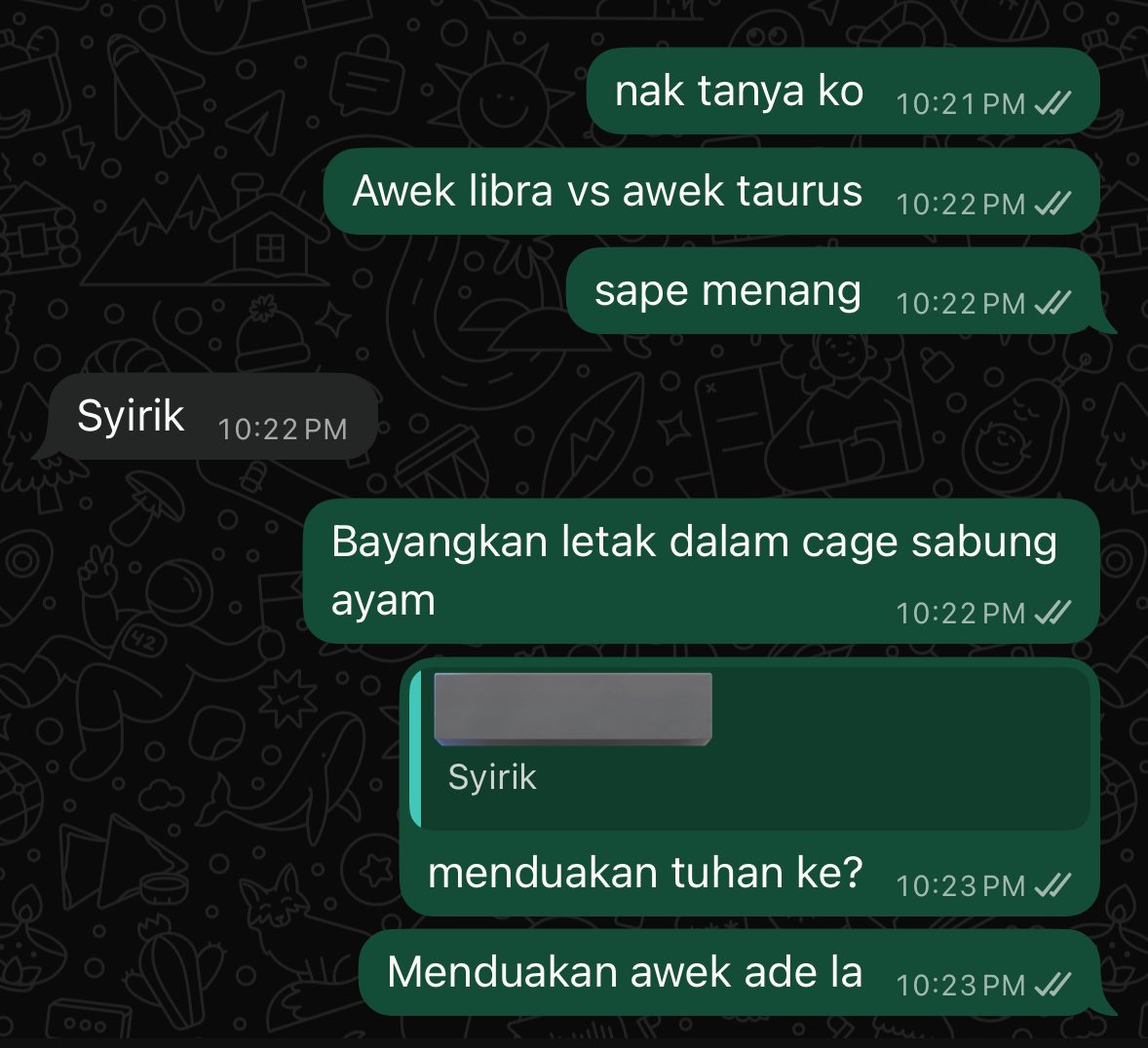 legit question: sape menang?