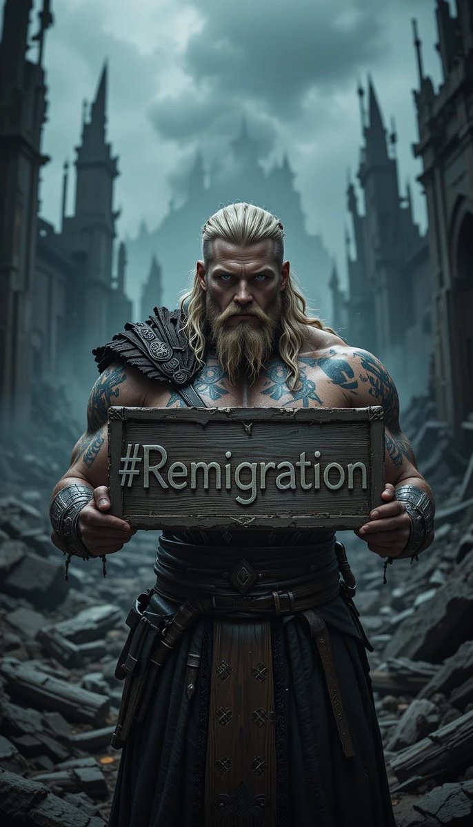 Teilen gern erwünscht. Sonst einfach mal ohne Worte #Remigration ☝🏽👊🏽