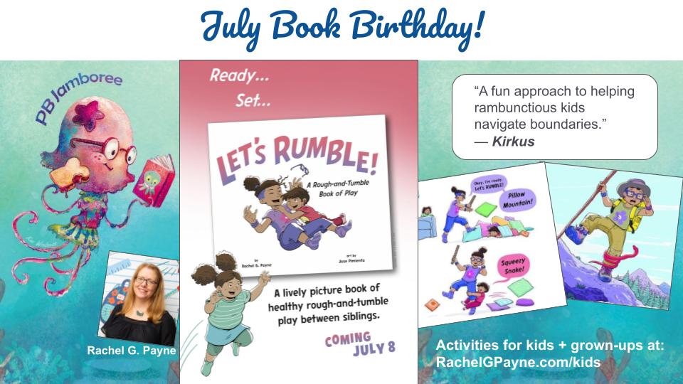PB Jamboree (@pb_2023) on Twitter photo Happy Book Birthday! Rachel's big day has arrived and the PB Jamborees invite you to celebrate by reading this wonderful #picturebook. #PBJam <a href="/PB_2023/">PB Jamboree</a> #LetsRumble #kidlit Happy Book Birthday! Rachel's big day has arrived and the PB Jamborees invite you to celebrate by reading this wonderful #picturebook. #PBJam <a href="/PB_2023/">PB Jamboree</a> #LetsRumble #kidlit