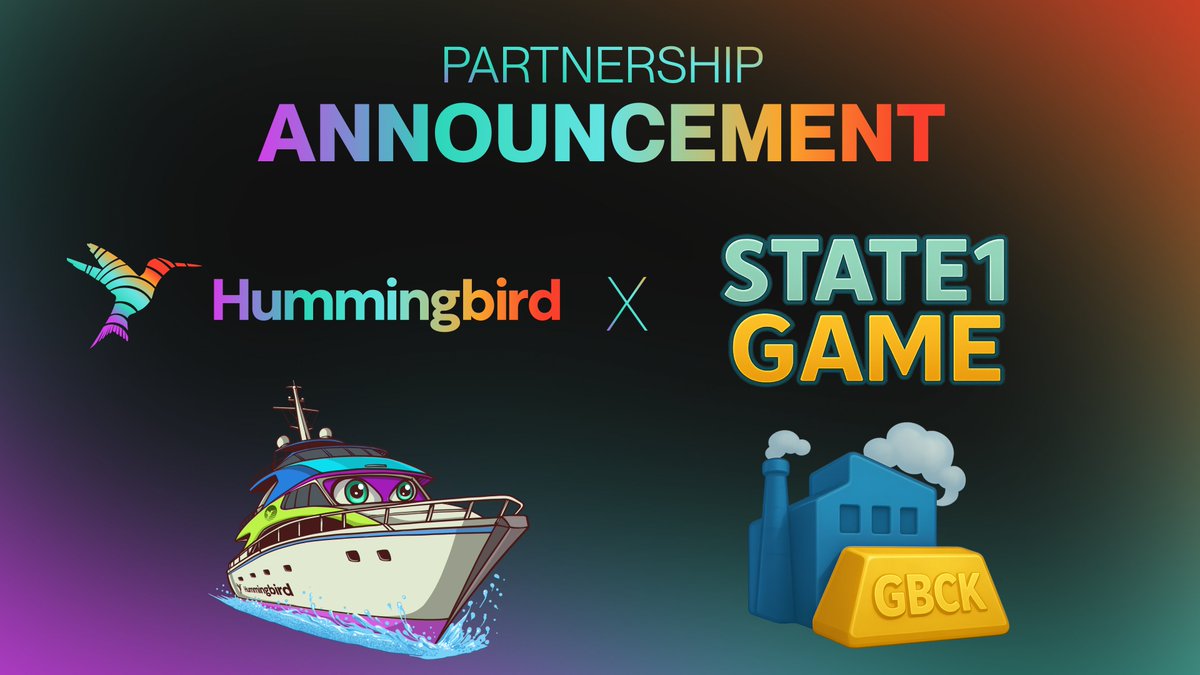 📢Exciting New Partnership Alert 💥

Dive into State1 Game to enjoy a simple fun clicker game with big rewards!
Grow your $, unlock automations, and sit back as you watch it all rack up - then stake and multiply!

👉 t.me/State1GameBot/…

To celebrate the partnership with