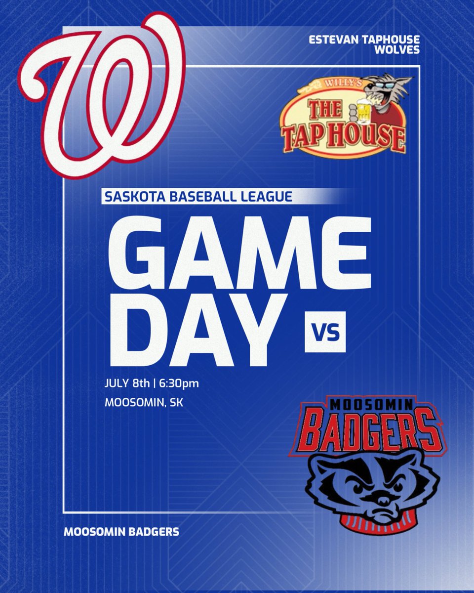 GAME 9️⃣

⚾️ Wolves at <a href="/MoosominBadgers/">Moosomin Badgers</a> 
🏟️ Moosomin
⌚️6:30pm

🎥 🗣️ “McLovin? What kind of a stupid name is that, Fogell? What, are you trying to be an Irish R&amp;B singer?” - Evan, Superbad

#Saskota | <a href="/willystaphouse/">Spirits & Sports</a>