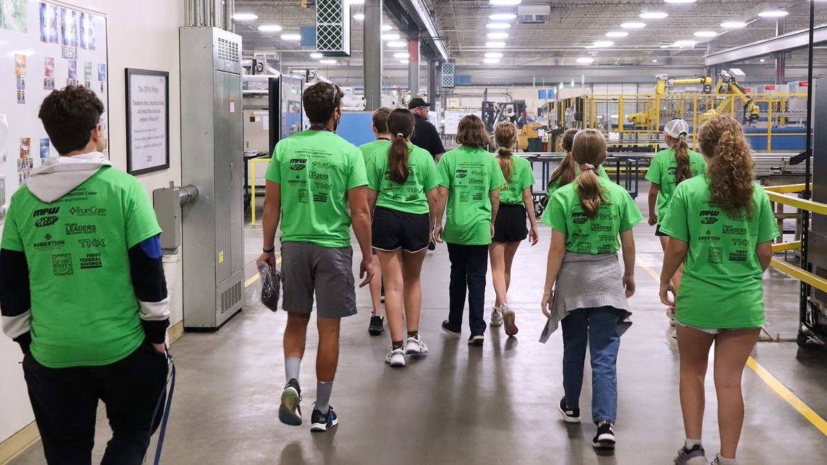 thk_tma's tweet image. On June 25, we welcomed campers from C-TEC’s Summer Camp for a day of learning, touring, and Q&amp;amp;A with our VP, Andrew Lower. Their energy and curiosity reflect a bright future for manufacturing! Thanks for visiting! #THK #TMA #CTEC #STEM #Manufacturing #EducationOutreach