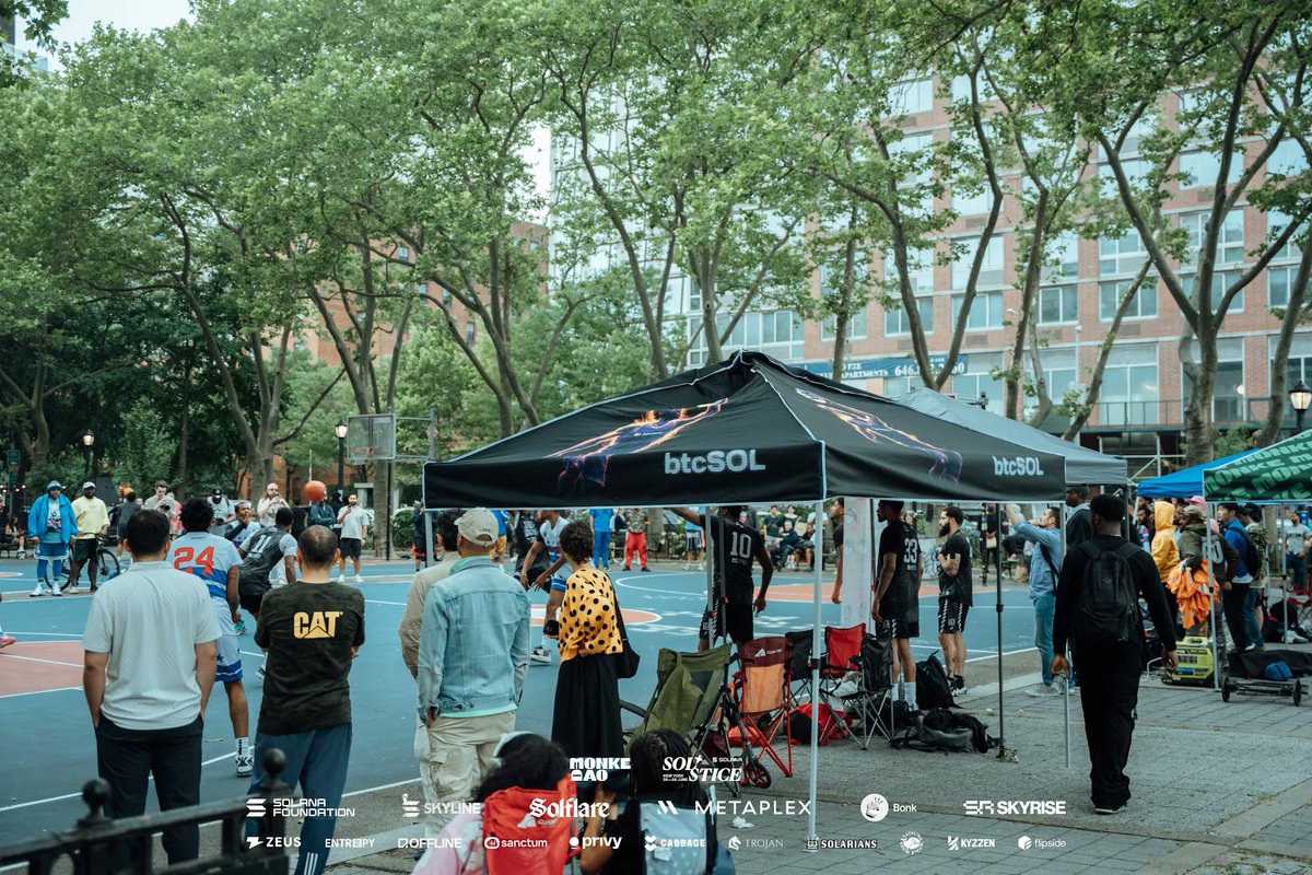 SolsticeConf's tweet image. Putting the blockchain on the block with @btcsol_co, quite literally