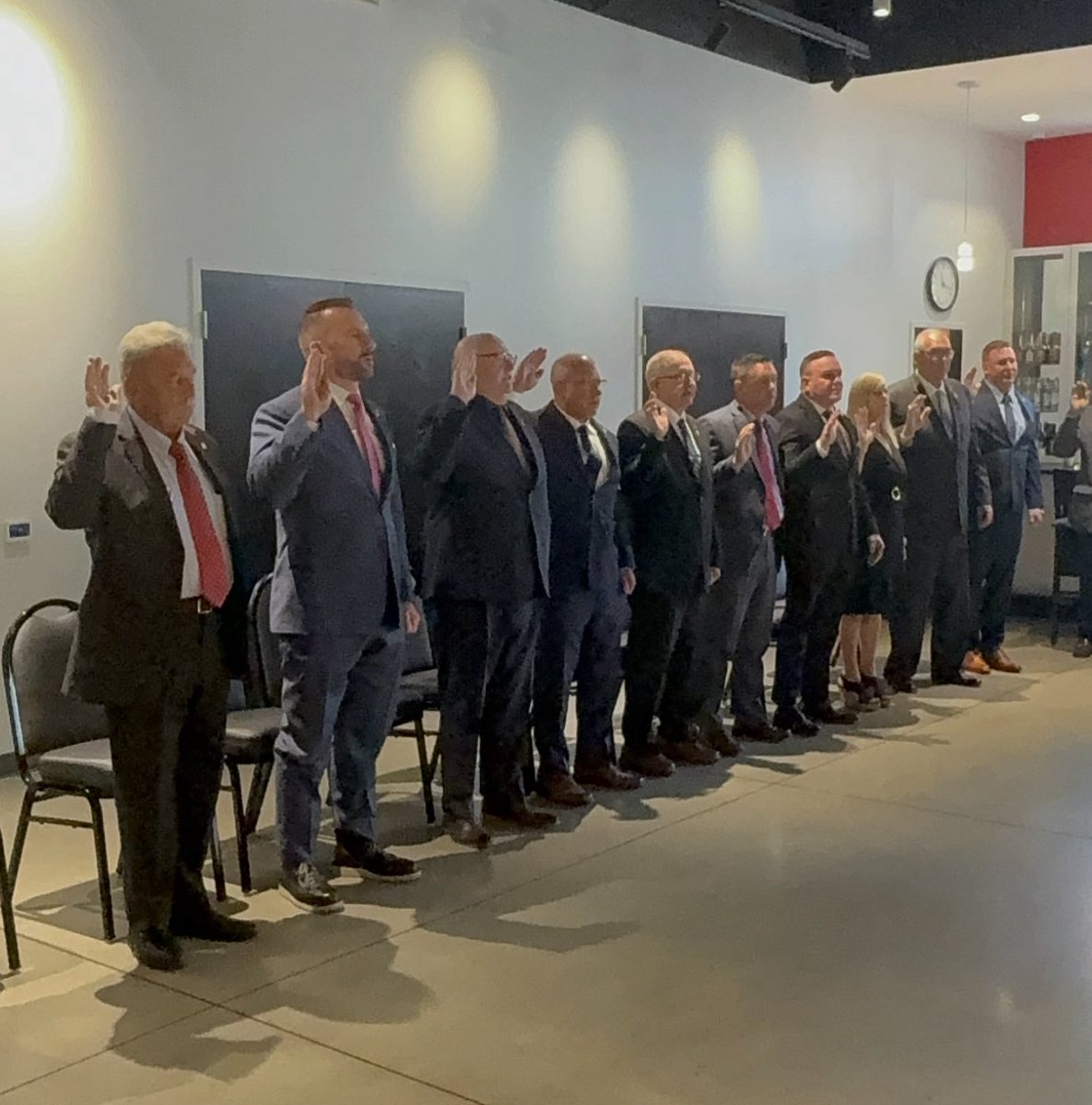 Local22Philly's tweet image. It was an honor to have Pennsylvania Governor Josh Shapiro and Philadelphia City Council President Kenyatta Johnson swear-in the members of the Executive Board and Home Association Directors on Tuesday, July 1st. We had some beneficial conversations regarding the new Fire Service…