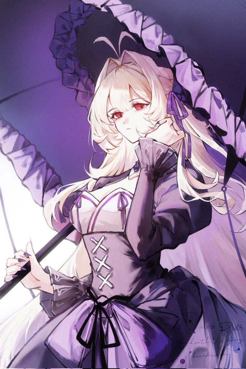 yuemiao0v0's tweet image. ☂️
（画超了）